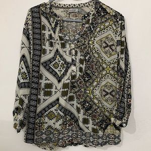 Printed Ethnic Top